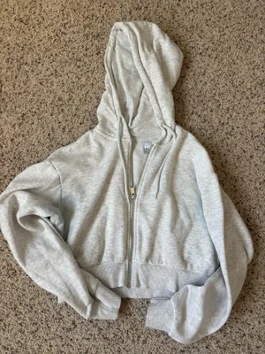 H&M cropped zip up  thumbnail 1