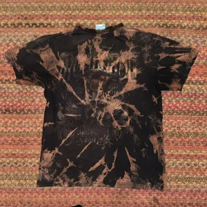 Well Worn Distressed Vintage Acid Wash Iron Horse Motorcycle Tee thumbnail 6