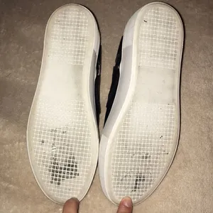 ✨Steven by Steve Madden Black Silver Star slip ons thumbnail 5