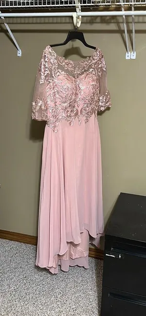 New Blush Pink Mother Of The Groom Dress thumbnail 1