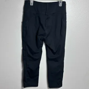 Juicy Couture Sport Women Black Yoga‎ Activewear Athletic Capri leggings size M thumbnail 3