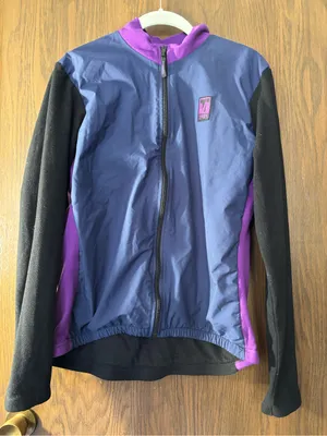 Vintage Trek Bicycle Jacket Blue Size L thumbnail 1