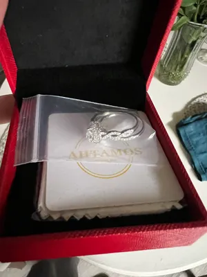 Sterling Silver Moissanite  Ring thumbnail 3
