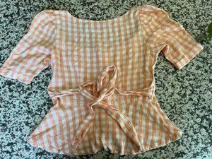 Urban Outfitters Peplum Blouse thumbnail 3