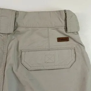 Carhartt Cargo Work Shorts Men’s 28 Khaki Beige Cotton Workwear Utility Pockets thumbnail 5