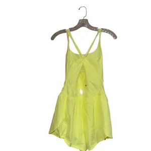 NWOT Free People Movement X Free People Righteous Runsie in Sour Citrus thumbnail 9