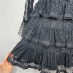 REBECCA MINKOFF Dress Womens 4 Feminine Whimsigoth Party Wedding Guest Chic thumbnail 8