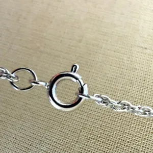 Kirk Stieff KS Pewter Holly Pendant Necklace thumbnail 6