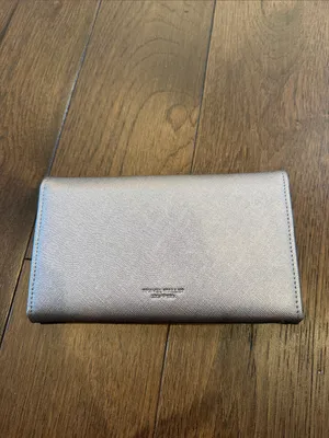 Zoppen RFID Blocking Travel Passport Wallet Tri-fold Holder Silver - C4-076 thumbnail 3