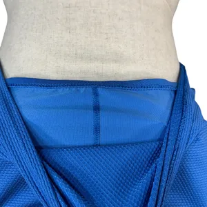 Aerie Large Swim Tankini Top Stretch Adjustable Straps Shelf Bra Scoop Neck Blue thumbnail 2