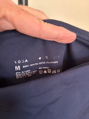 Yogalicious Dark Navy High-Rise Leggings thumbnail 2