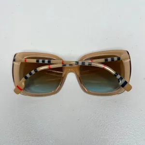 Burberry Tan Square Sunglasses thumbnail 4