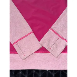 Lululemon Women's Voyage Pullover‎ Heathered Pink Size 4 thumbnail 5