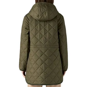 Patagonia Women's Diamond Quilted Parka Basin Green Size XS NEW ($269 Retail) thumbnail 9