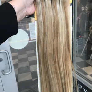 Human hair 18 inch 9 pcs Clipin hair extensions thumbnail 6