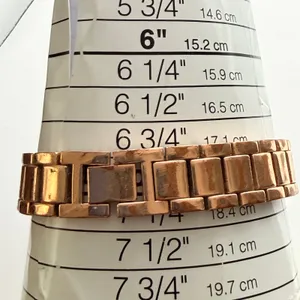 Elegant L&Co. Timepieces Women's Rose Gold Dress Watch, Working thumbnail 5