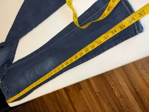 PAIGE jeans Skyline Ankle Peg style skinny ankle fit button/zip Size 25 thumbnail 2