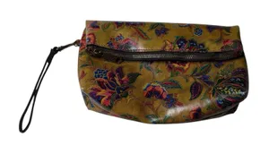 Patricia Nash Valerie Avellino French Tapestry Collection Leather Zipper Wristle thumbnail 1