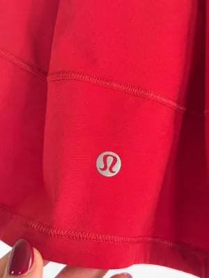 Lululemon Pace Rival Mid-Rise Skirt in Dark Red Size 2 thumbnail 6