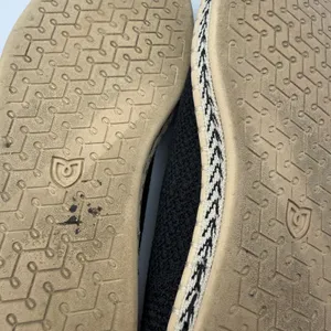 Rothy’s The Espadrille Flat in Black Boardwalk Knit Size 6.5 Jute‎ Sole Slip On thumbnail 14