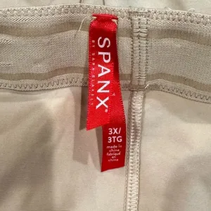 Spanx Sculpting High Waisted Tan Shapewear Bottoms Women’s 3XL thumbnail 2