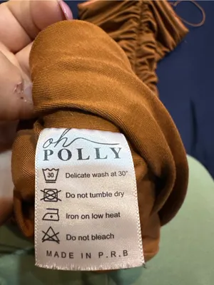 Oh Polly Rust Orange Ruched Maxi Dress thumbnail 10