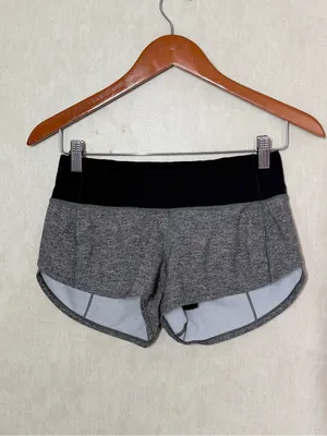 Lululemon Women’s Speed Up Short 2.5" Lined Run in Heather Lux Multi Black 2 thumbnail 3