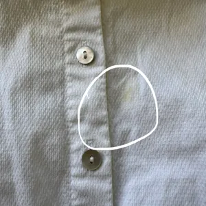 Y2K Era H&M Bib Collar Fitted Button Up Shirt thumbnail 4