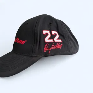 AutoZone Kenny Wallace #22 NASCAR Baseball Cap Hat Winners Circle Black Red Racing Streetwear Graphic #Motorsport thumbnail 3