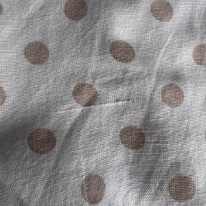 Retro Polka Dot Festival Dream Cropped Ruffle Blouse thumbnail 7
