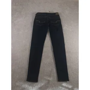 American‎ Eagle Outfitters Jeggings Size 6 Long Women's Stretch Blue Jeans thumbnail 7