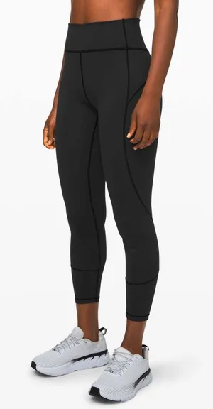 Lululemon In Movement Tight 25" Everlux Black 8 thumbnail 1