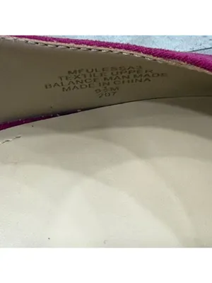 Marc Fisher Pink Faux Suede Heels size 9.5 thumbnail 8