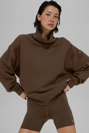 Hazy Mock Alo Yoga Neck Pullover thumbnail 1
