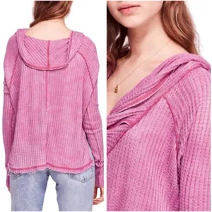 We The Free Wildcat Washed Mauve Thermal Long Sleeve thumbnail 9