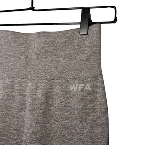 White Fox Active Taupe Marle Seamless High Waisted Leggings thumbnail 3