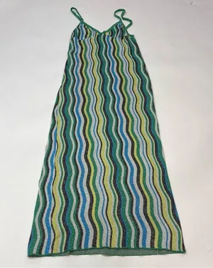 SIMONMILLER Comet midi Dress Size S Green thumbnail 3