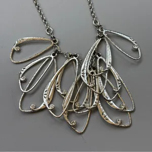 Brighton Second Nature Butterfly Wings Necklace‎ Earrings Set Swarovski Crystal thumbnail 3