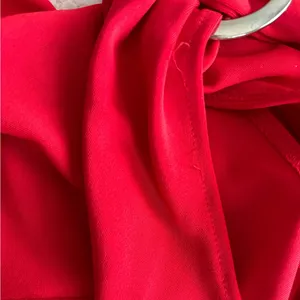 NWT ZARA Red Cross Strap Bodysuit with Silver Ring Hardware thumbnail 12