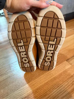 Sorel Explorer Joan Tan Faux-Shearling Lace-Up Ankle Booties-6 thumbnail 9