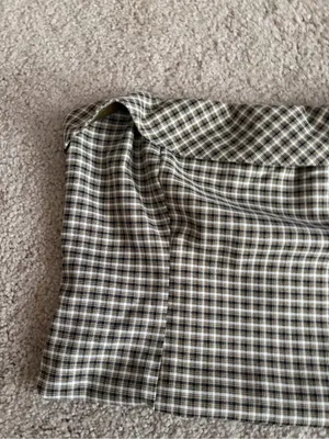 Princess Polly women’s green gingham summer going out strapless tube top sz US 8 thumbnail 3