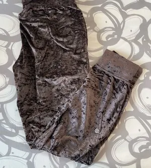 lululemon Velvet Joggers in Dark Brown thumbnail 1