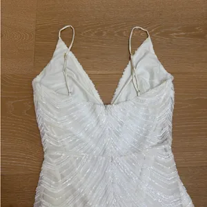 No Brand Beaded Maxi Dress Gown Bridal Size S White thumbnail 5