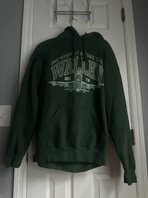 Morgan wallen hoodie Green Size M thumbnail 1