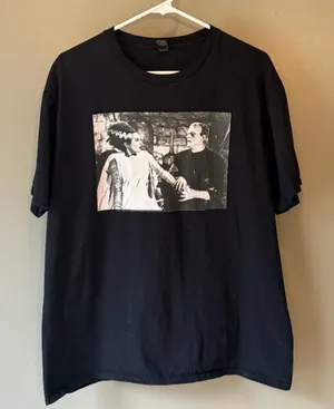 Frankenstein Tee Black Size XL thumbnail 1