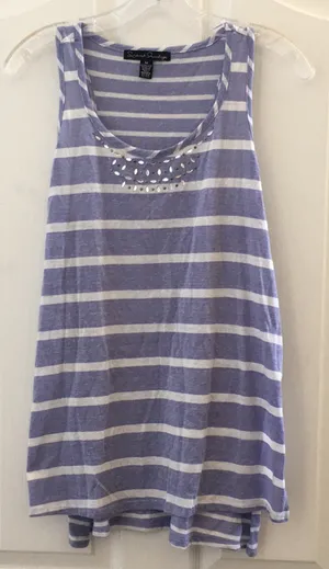 FINAL MARKDOWN Ladies’ French Laundry Embellished Tank Top medium thumbnail 1