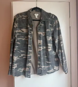 Camo Jean Forever 21 Jacket thumbnail 1