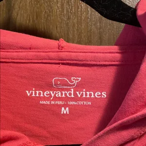 Vineyard Vines Coral Long Sleeve Hoodie thumbnail 2