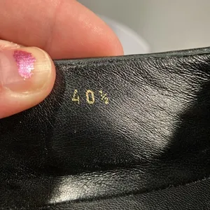 Prada platform espadrille shoes black leather size‎ 40.5 thumbnail 9