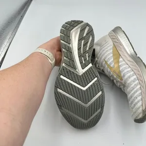 Brooks Womens Bedlam 2 Gray Gold Running Shoes‎ Sneakers Size 8 Running Walking thumbnail 9
